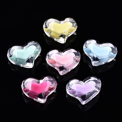 Transparent Acrylic Beads X-TACR-N011-008A-01-1