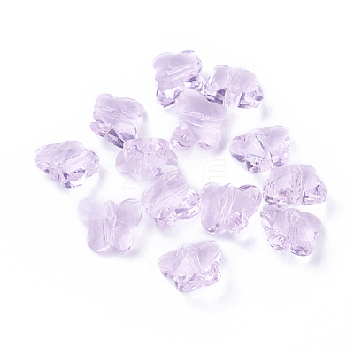 Transparent Glass Beads GLAA-P037-02B-M-1