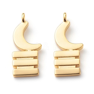 Brass Pendants KK-J278-21G-1
