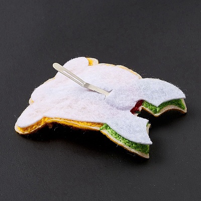 Christmas Bell Cloth Snap Hair Clips LS-PHAR-G003-10-1