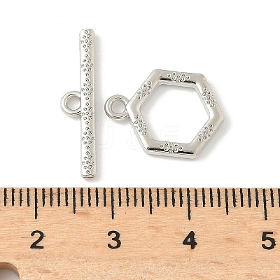 Alloy Toggle Clasps FIND-B047-10P-1