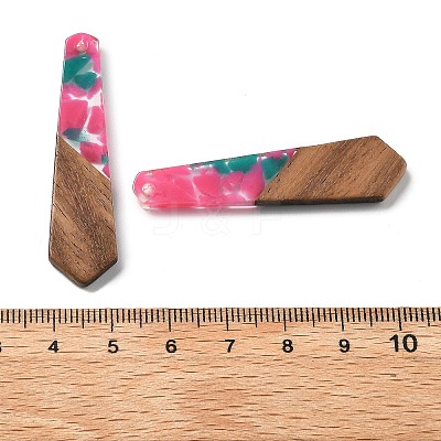 Resin and Walnut Pendants FIND-R051-06E-1