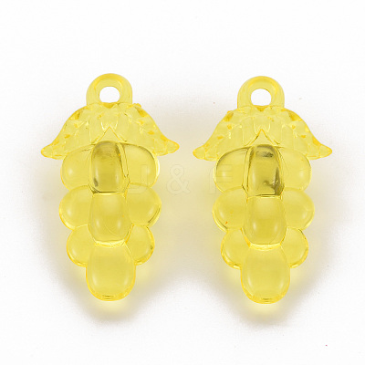 Autumn Theme Transparent Acrylic Beads TACR-S154-60B-916-1
