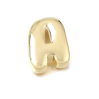 Brass Slide Charms KK-E802-33G-1