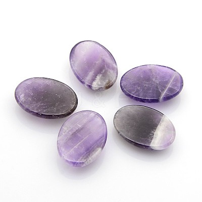 Natural Amethyst Cabochons X-G-P023-05-1