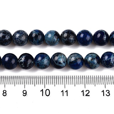 Natural Imperial Jasper Beads Strands G-N342-63A-1