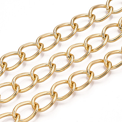 Aluminium Curb Chains CHA-T001-39G-1
