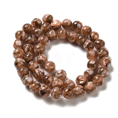 Freshwater Shell Beads Strands BSHE-L039-08B-04-1
