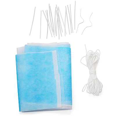 DIY Mouth Cover Making Kit AJEW-TA0017-08-1