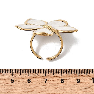 304 Stainless Steel Cuff Open Rings RJEW-H264-01G-1