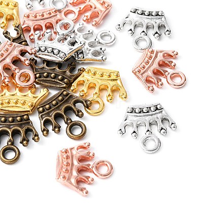 20Pcs 4 Colors Zinc Alloy Pendants FIND-YW0001-52-1