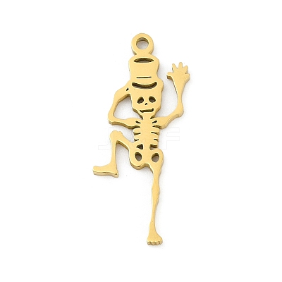 304 Stainless Steel Pendants STAS-U041-02H-G-1