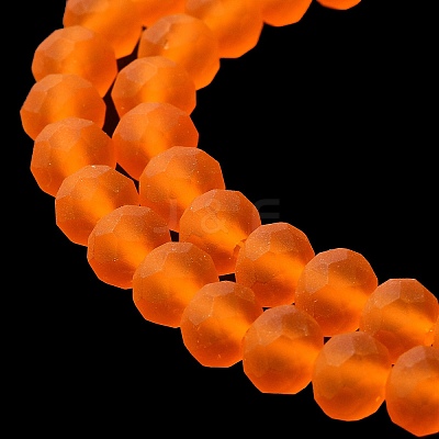 Transparent Glass Beads Strands EGLA-A034-T3mm-MD25-1