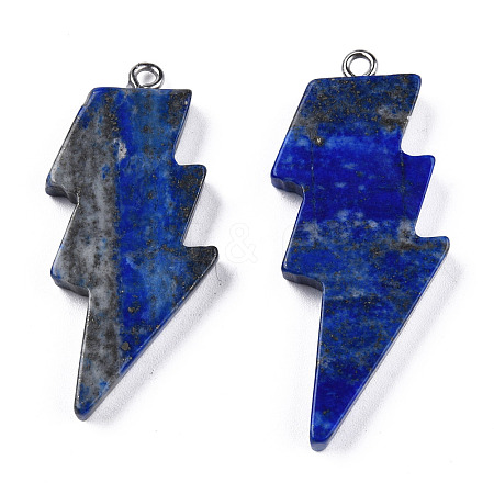 Natural Lapis Lazuli Pendants G-N332-53-A01-1