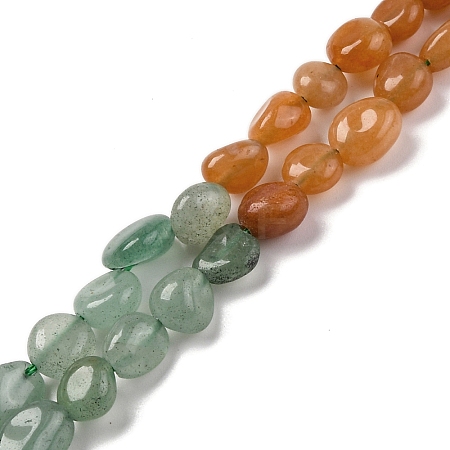 Natural Aventurine Beads Strands G-L610-B08-01-1