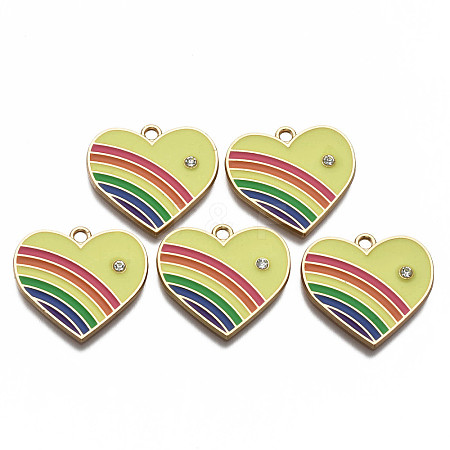 Alloy Enamel Pendants LS-ENAM-T011-108B-NR-1
