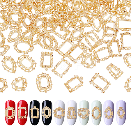 Alloy Cabochons MRMJ-WH0082-77-1