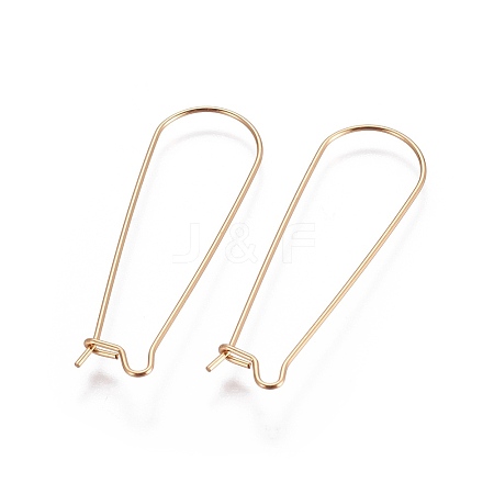 304 Stainless Steel Hoop Earring Finding LS-X-STAS-E464-05G-1