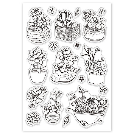 PVC Plastic Stamps DIY-WH0167-56-120-1