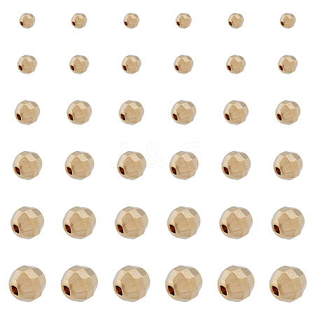 120Pcs 6 Styles Brass Spacer Beads KK-DC0003-63-1