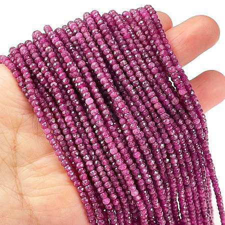 Natural Ruby Beads Strands G-L597-B01-01-1