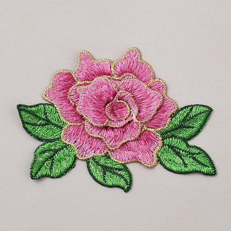 Computerized Embroidery Cloth Iron on/Sew on Patches DIY-WH0622-093C-1