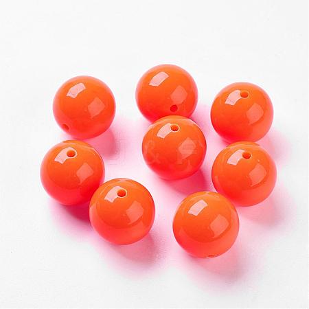 Neon Acrylic Beads LACR-20mm-4-1