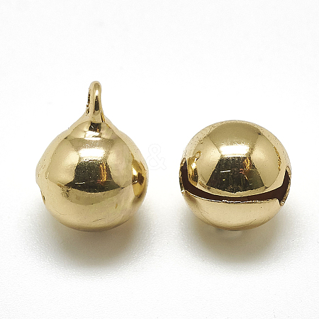 Brass Bell Charms LS-KK-T032-039G-1