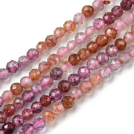 Natural Ruby & Sapphire Beads Strands G-G0005-C05-1