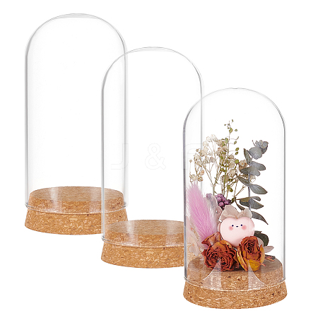 Glass Dome Cover AJEW-WH0165-40B-1