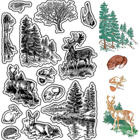 Custom PVC Plastic Clear Stamps DIY-WH0439-0273-1