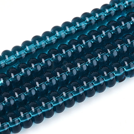 Transparent Glass Beads Strands GLAA-ZX008-6mm-19D-1