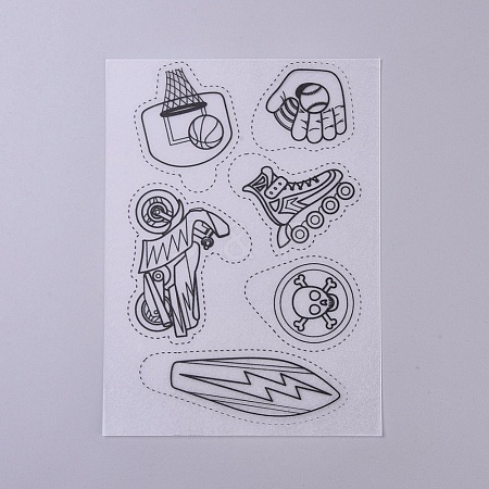 Plastic Heat Shrink Film Paper DIY-WH0151-27A-1
