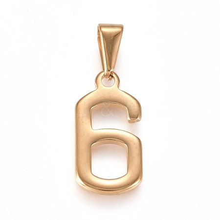 304 Stainless Steel Pendants STAS-L210-05D-G-1