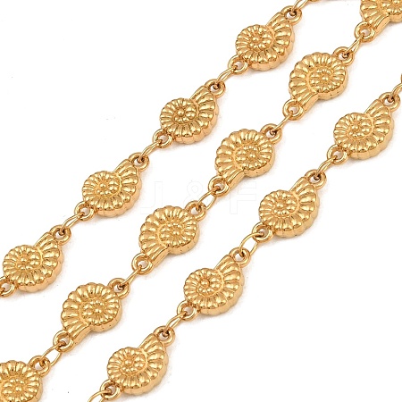 5M 304 Stainless Steel Conch Link Chains SA-CBA7953-10G-1