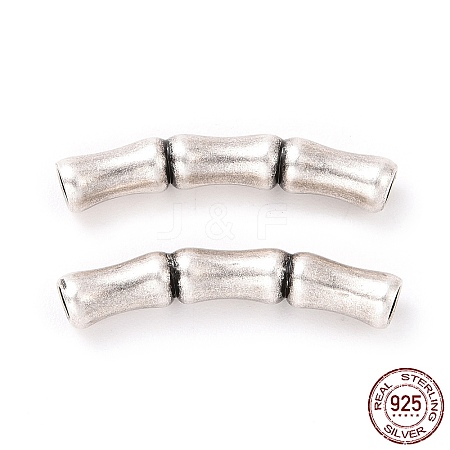 925 Sterling Silver Tube Beads STER-D036-26AS-01-1