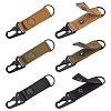 6Pcs 3 Colors Zinc Alloy Outdoor Carabiners Hanger Buckle Hook TOOL-FH0001-21-1