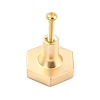 Hexagon with Marble Pattern Brass Box Handles & Knobs LS-DIY-P054-C01-2