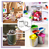 Clear Plastic Party Favor Cans CON-WH0086-220-5