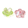 Transparent ABS Plastic Beads Cap FIND-B043-01-2