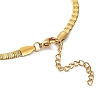 201 Stainless Steel Herringbone Chain Necklaces NJEW-P282-01G-4