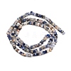 Natural Sodalite Beads Strands G-G345-C32-2x4mm-3