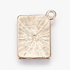 Alloy Enamel Pendants X-ENAM-O035-19G-A-2