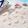 SUPERFINDINGS 60Pcs Natural Cowrie Shell Pendants FIND-FH0004-87-4