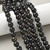 Natural Ice Obsidian Beads Strands G-P590-A03-10mm-03-1