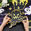 Gorgecraft 2 Sets Halloween Theme PVC Plastic Self Adhesive Sticker Decorations DIY-GF0005-67-3