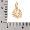 Brass Micro Pave Cubic Zirconia Pendant Bails KK-N256-17A-G-3