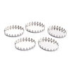 Non-Tarnish 304 Stainless Steel Cabochon Settings STAS-Y001-07B-P-1