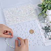800Pcs 2 Styles Eco-Friendly Transparent Acrylic Beads TACR-SP0001-01B-3