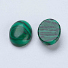 Synthetic Malachite Cabochons G-F541-04-5x7mm-2